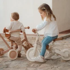 4 in 1 Driewieler Off White