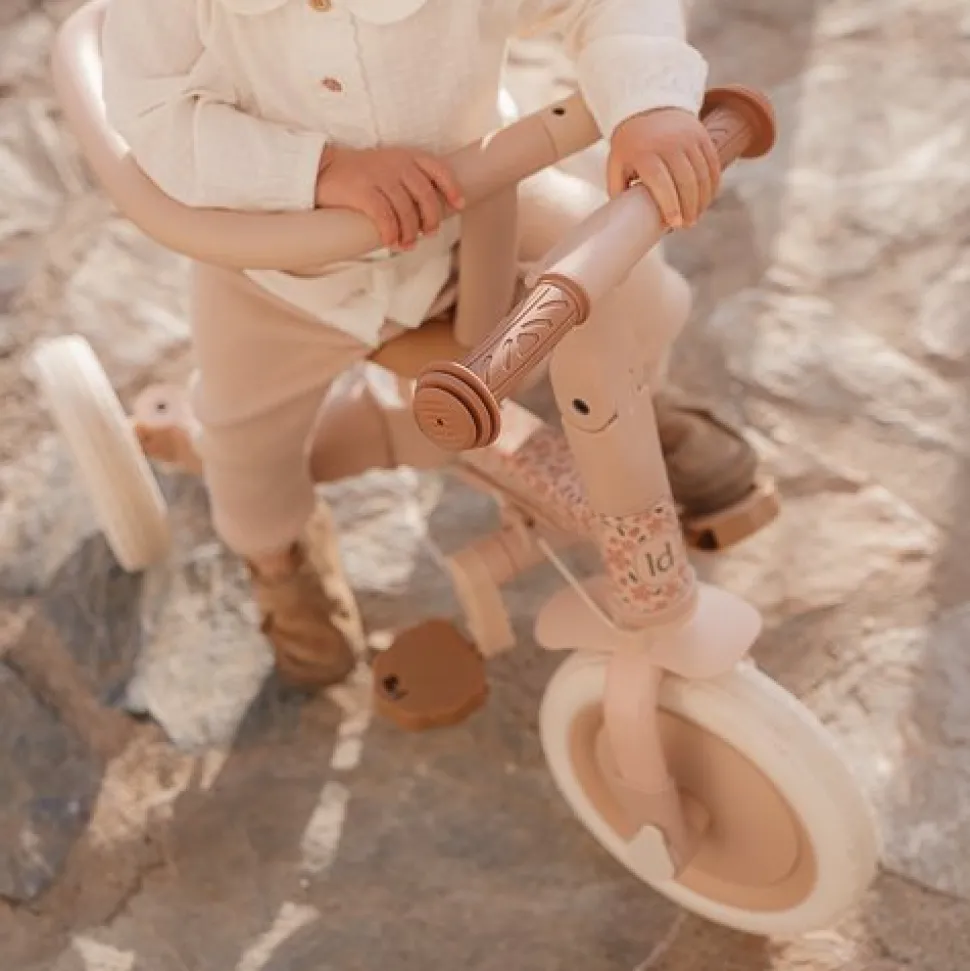 4 in 1 Driewieler Pink