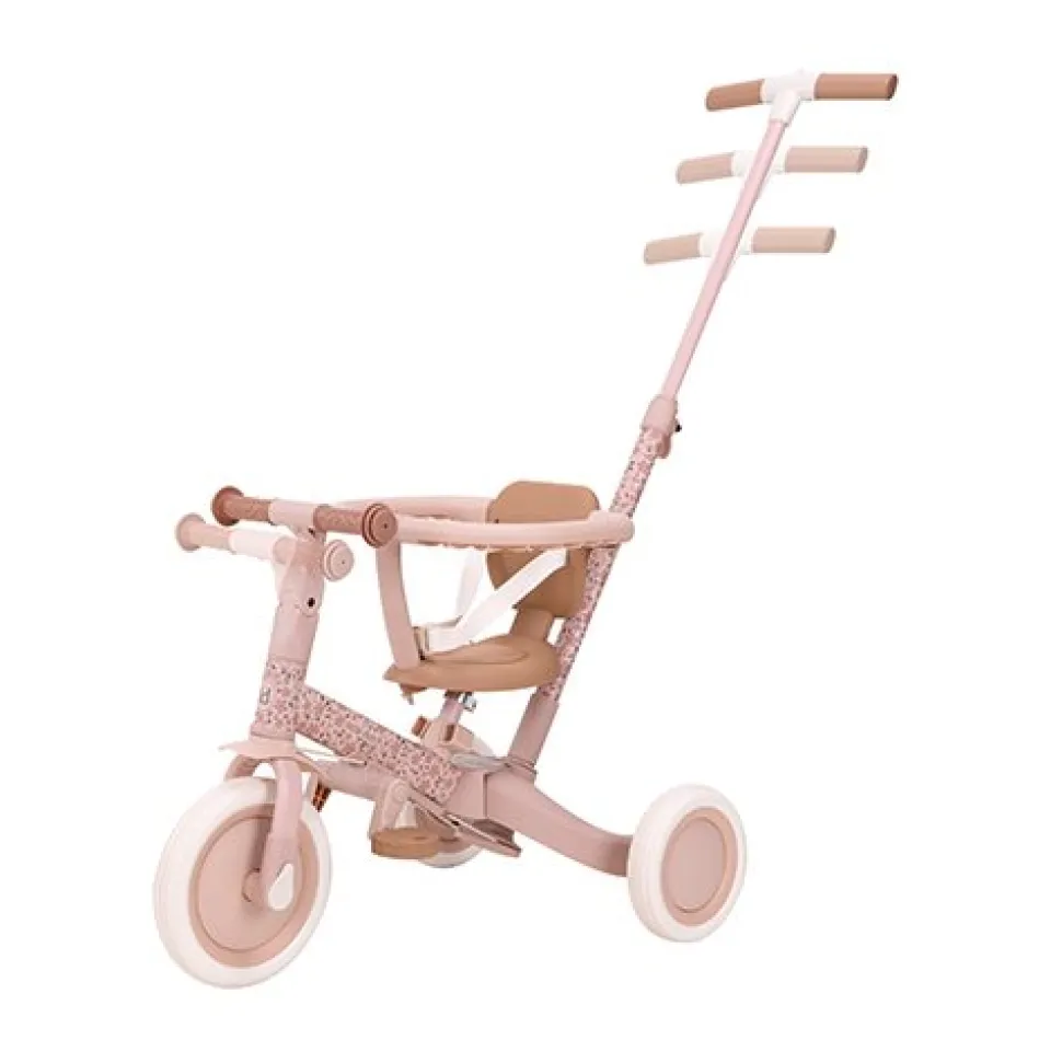 4 in 1 Driewieler Pink