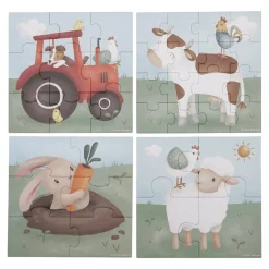 4 in 1 puzzel Little Farm