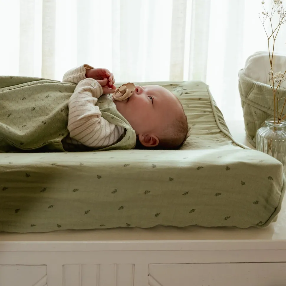 Aankleedkussenhoes - Groen - Essentials