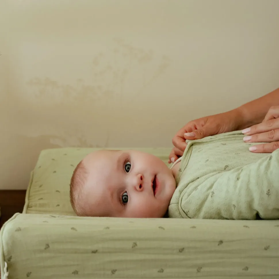 Aankleedkussenhoes - Groen - Essentials