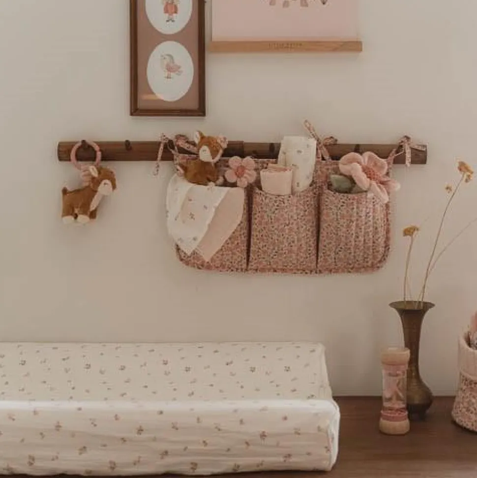 Aankleedkussenhoes - Wit - Fairy Garden - Fairy Blossom