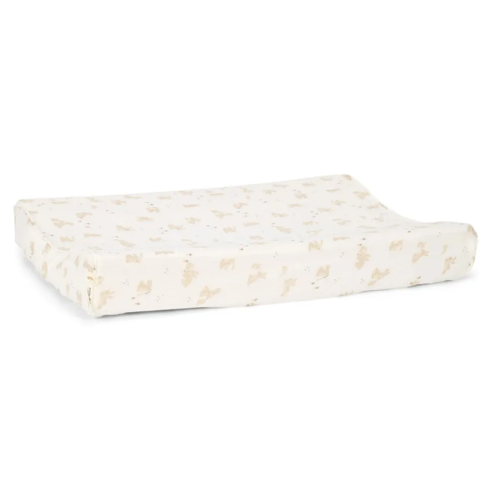 Aankleedkussenhoes - Wit - Newborn Naturals - Baby Bunny