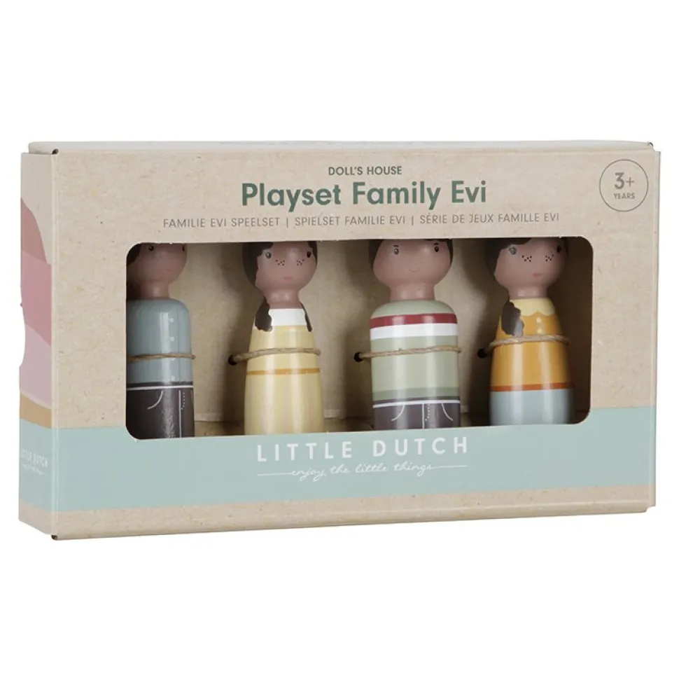 Aanvulset poppenhuis familie Evi