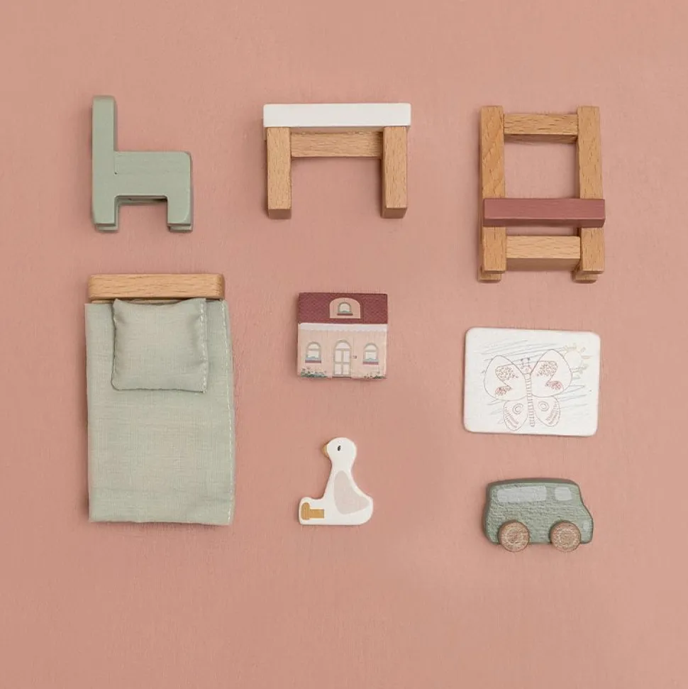 Aanvulset poppenhuis kinderkamer