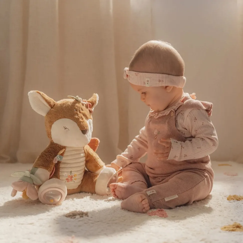 Activiteitenknuffel Hert - Roze - Fairy Garden