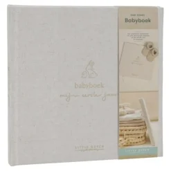 Babyboek - Beige - Baby Bunny - NL