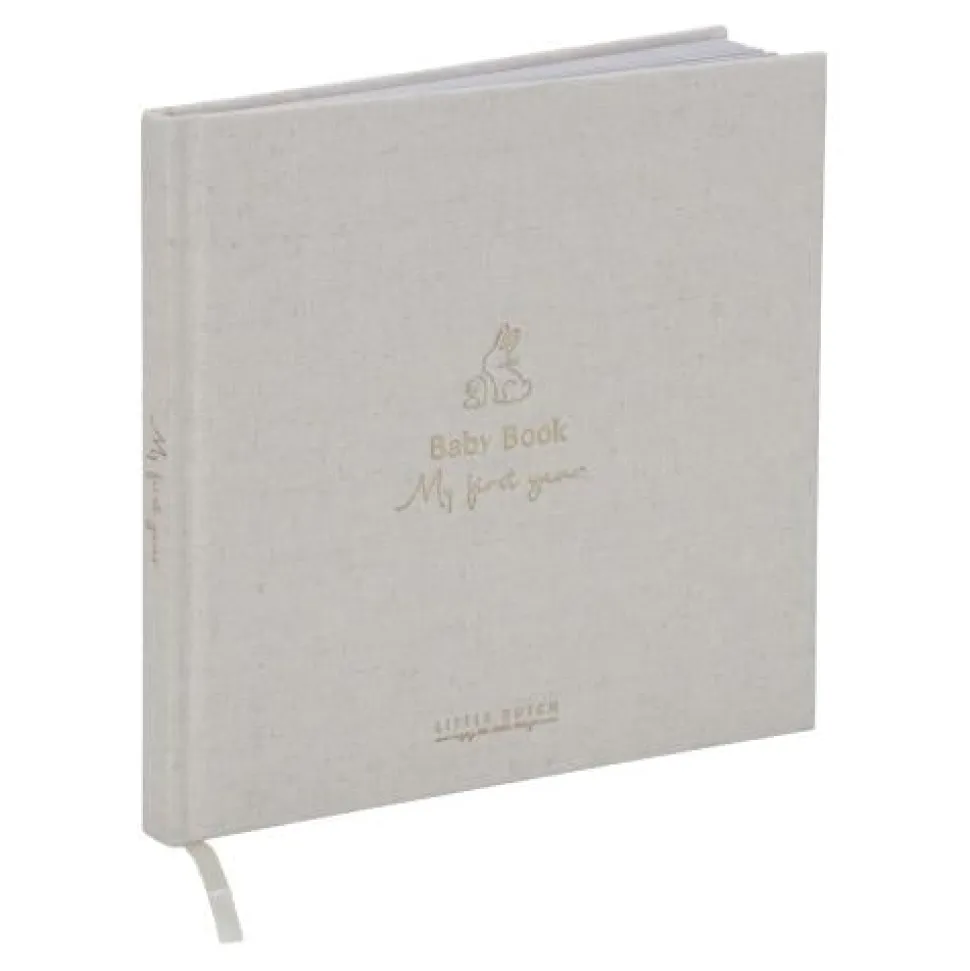 Babyboek - Beige - Baby Bunny - EN