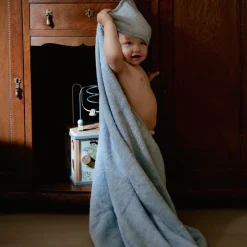 Badcape - Blauw - 100 x 100 - Essentials