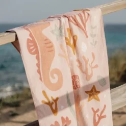 Badlaken - Roze - Ocean Dreams