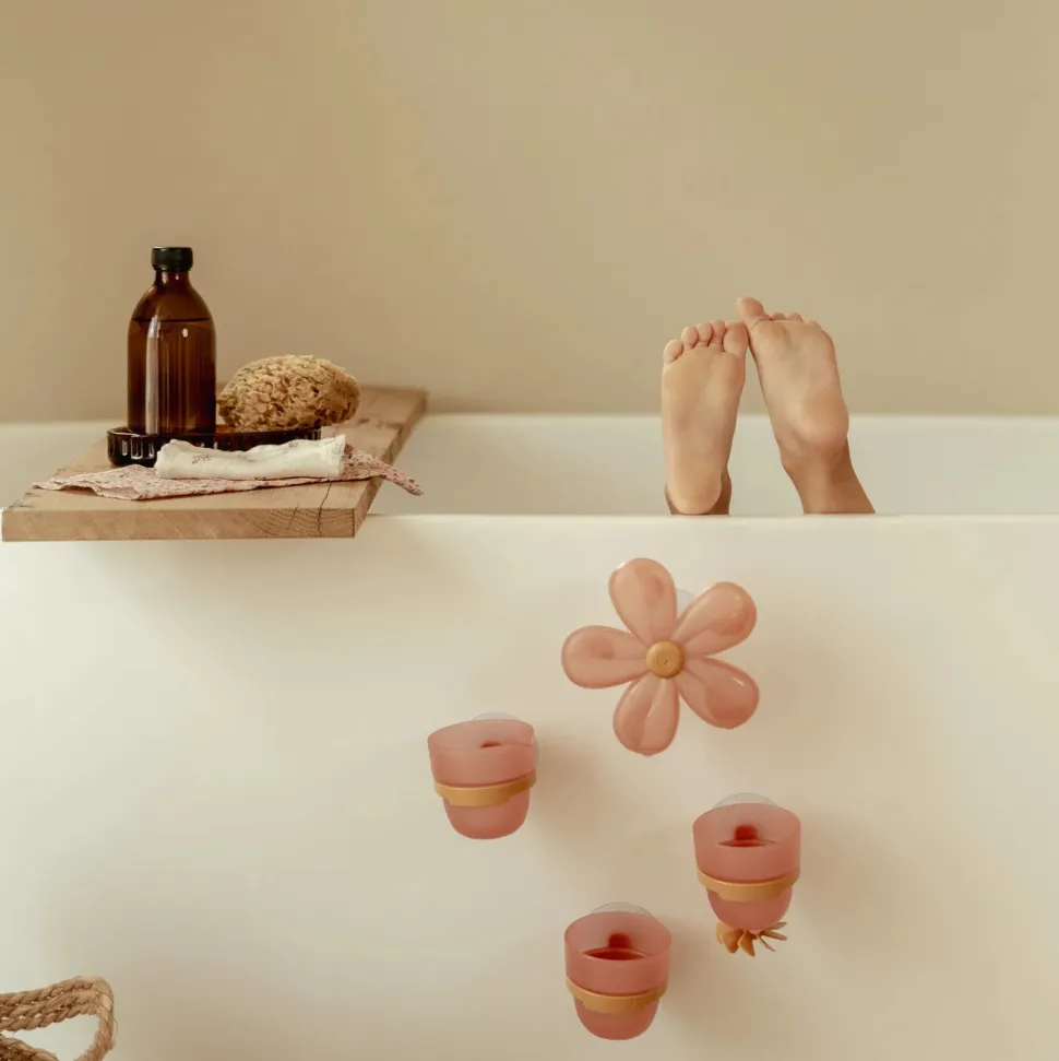 Badwand bekers - roze - Essentials