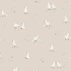 Behangstaal vliesbehang – Beige – Little Goose