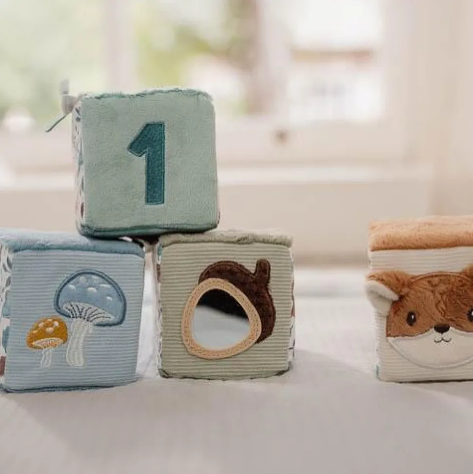 Blokkenset - Blauw - Forest Friends