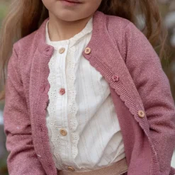 Blouse lange mouw - Met knoopjes - Wit - Fairy Garden