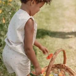 Blouse mouwloos - Zand - Fairy Garden