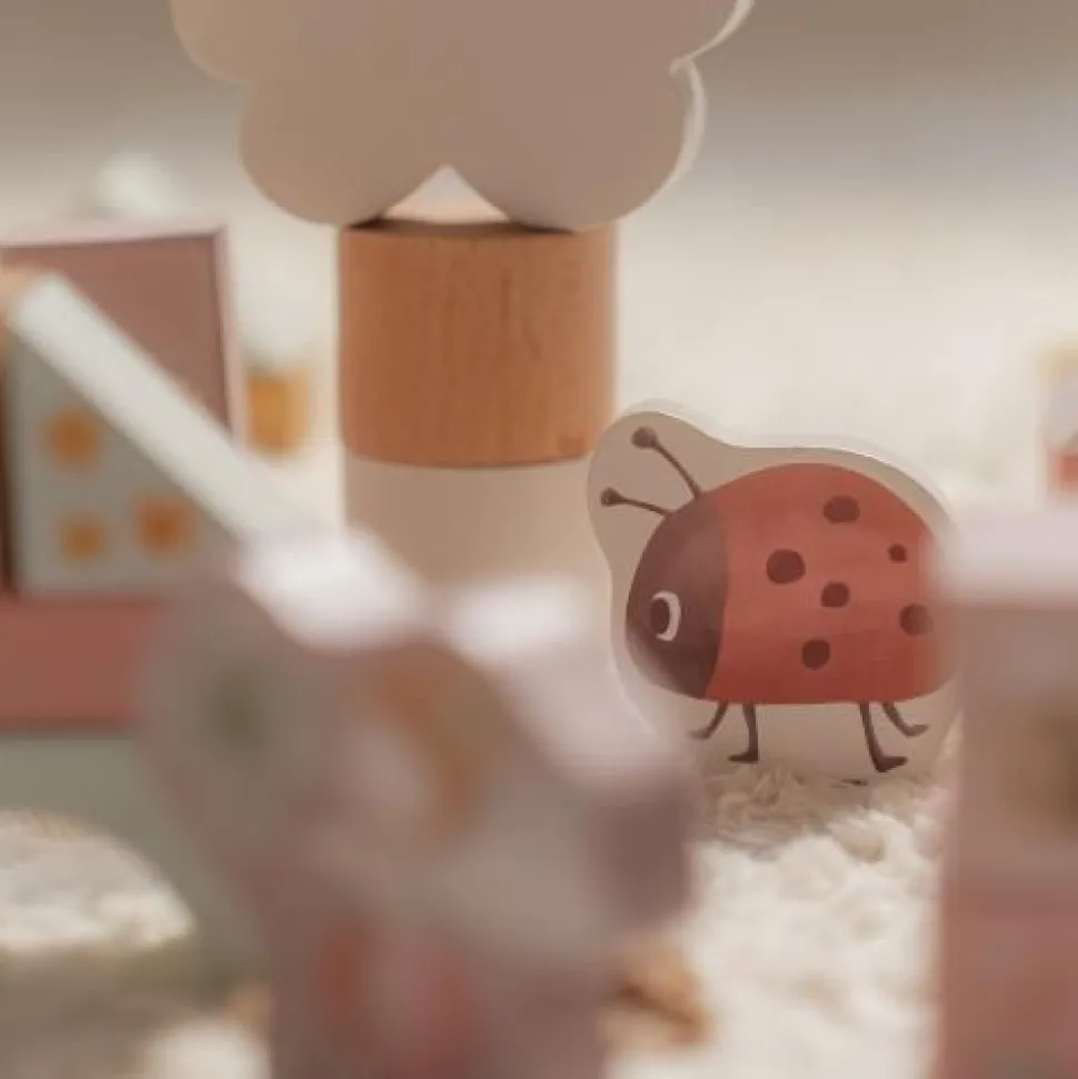 Bouwblokken - Roze - Fairy Garden