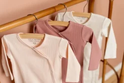 Boxpakje met overslag Rib Vintage Pink