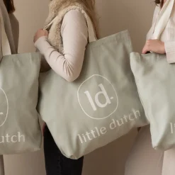 Canvas shopper - Groen