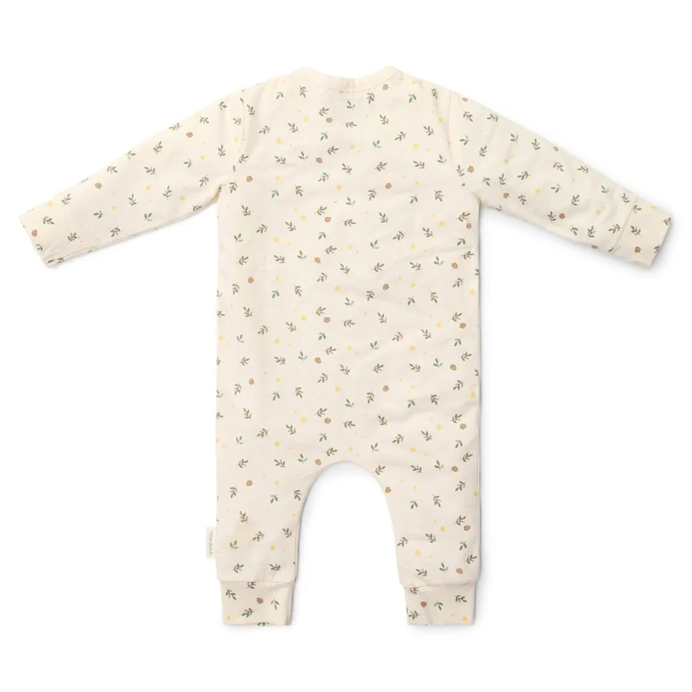 Eendelige kerst pyjama – Beige