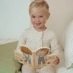 Eenpersoons dekbedovertrek - Groen - Essentials - Blueberry Leaves