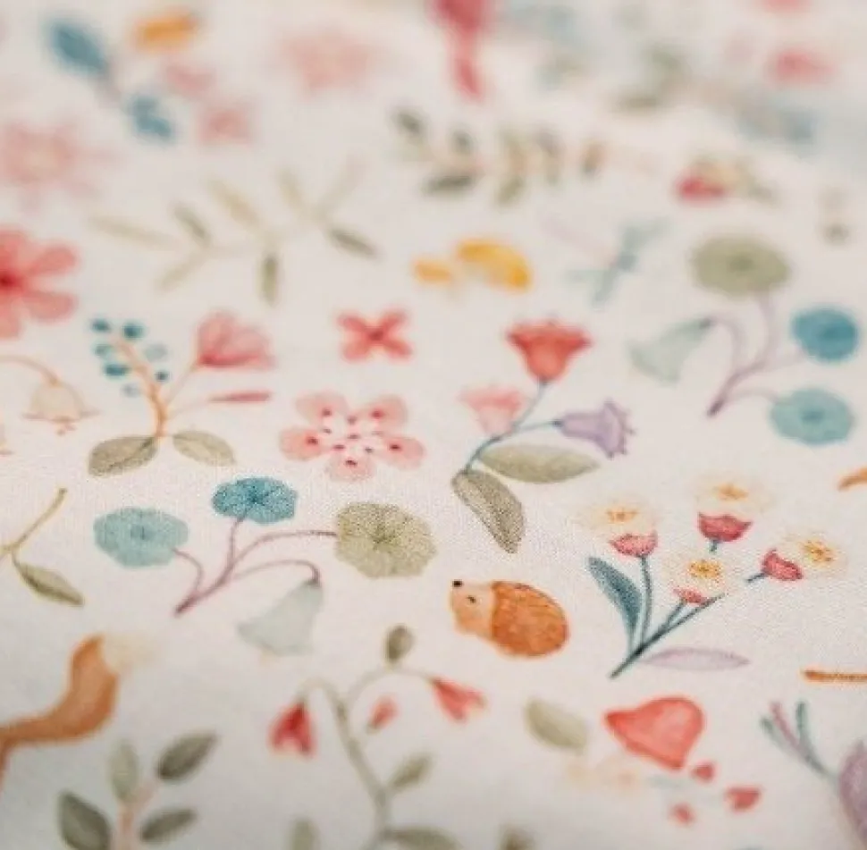 Eenpersoons dekbedovertrek - Meerkleurig - Fairy Garden - Fairy Wonders