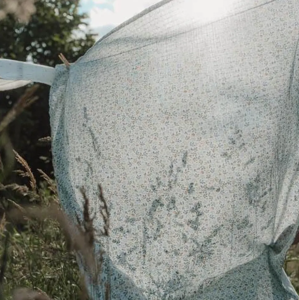 Eenpersoons hoeslaken - Blauw - Forest Friends - Forest Adventure