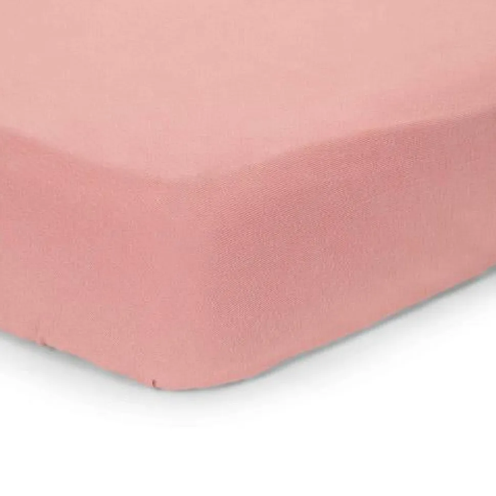 Eenpersoons hoeslaken - Roze - Essentials