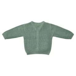 Gebreid vest - Groen - Forest Friends