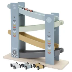 Houten autobaan - Blauw - Essentials