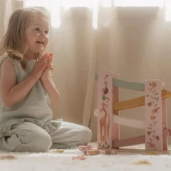 Houten autobaan - Roze - Fairy Garden