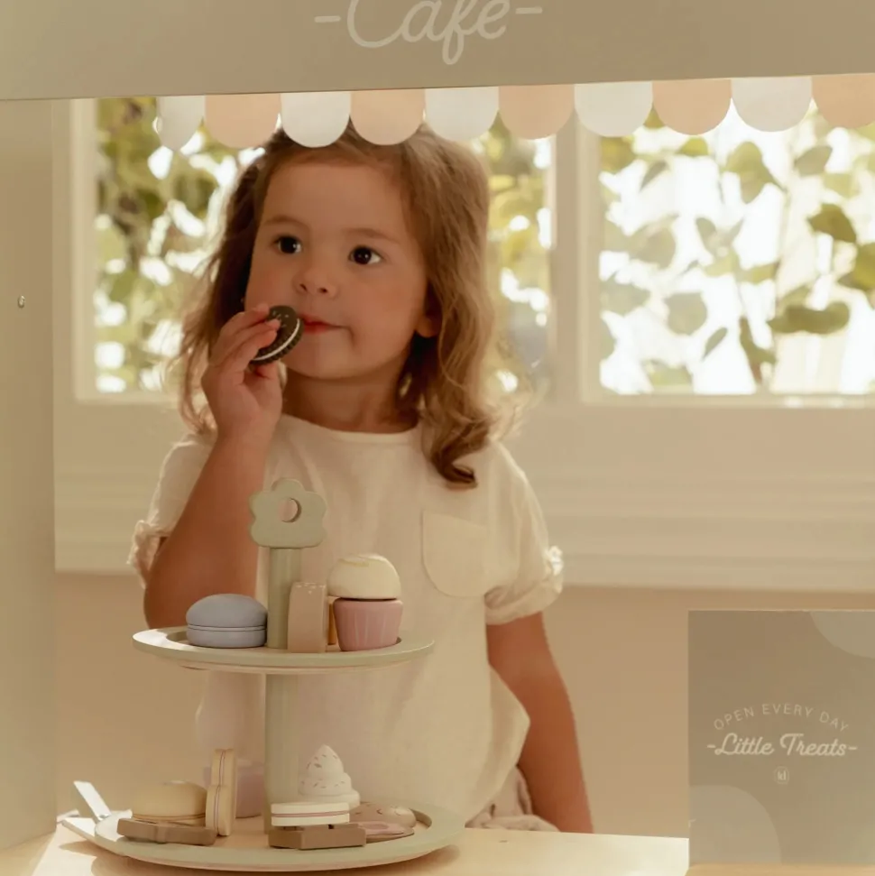 Houten etagère - Groen - Essentials