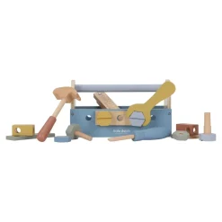 Houten gereedschapskist - Blauw - Essentials