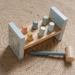 Houten Hamerbank - Blauw - Forest Friends