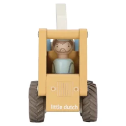 Houten hijskraan – Geel – Essentials