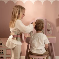 Houten kappersset – Roze – Essentials