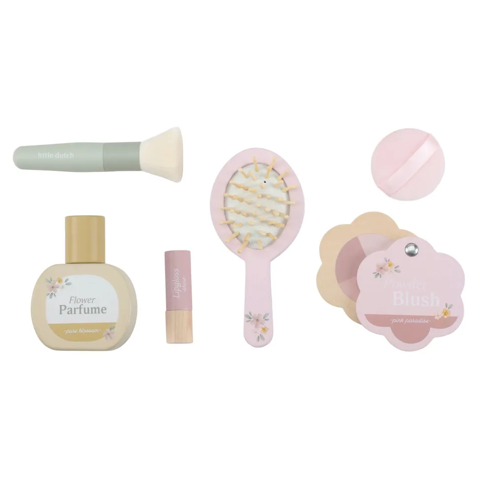 Houten kaptafel groot– Roze – Essentials