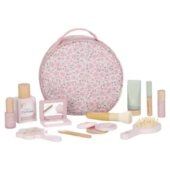 Houten make-up set - Roze