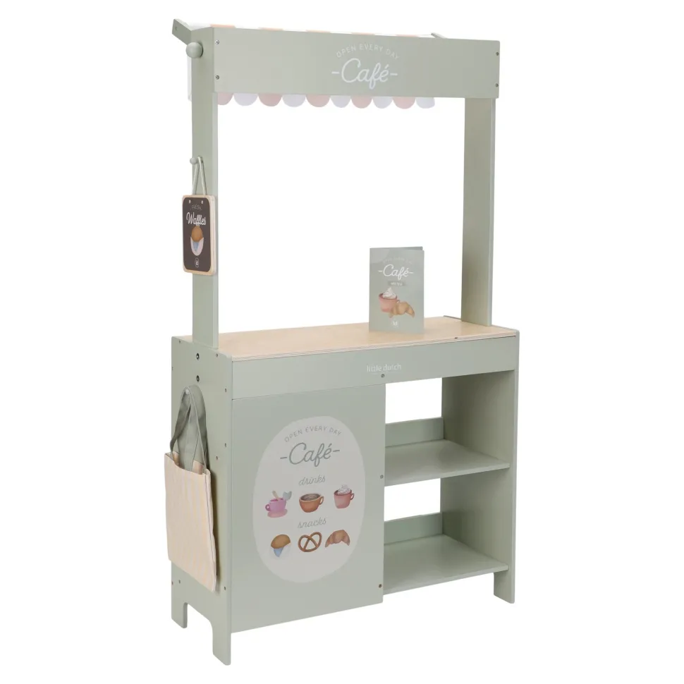 Houten marktkraam - Groen