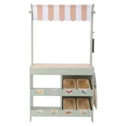 Houten marktkraam - Groen