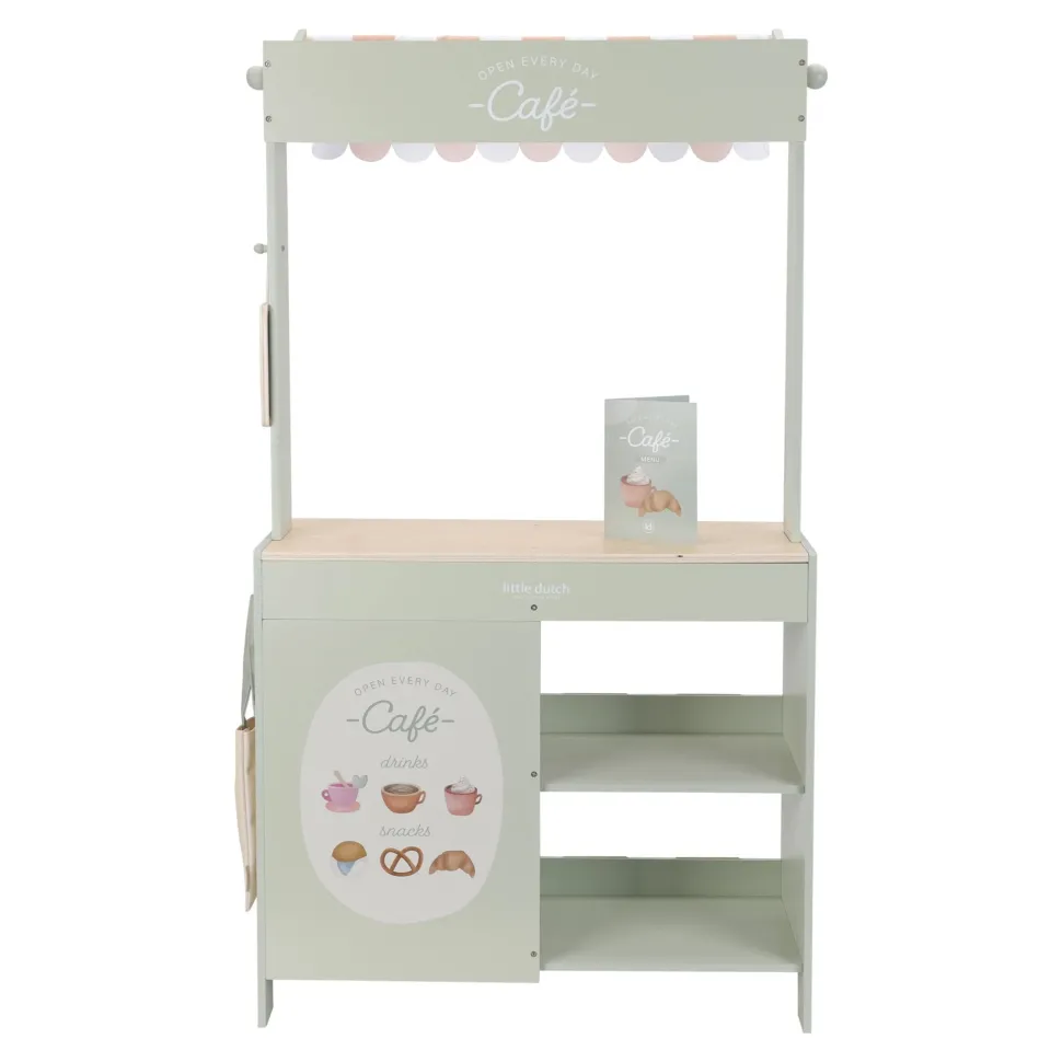 Houten marktkraam - Groen