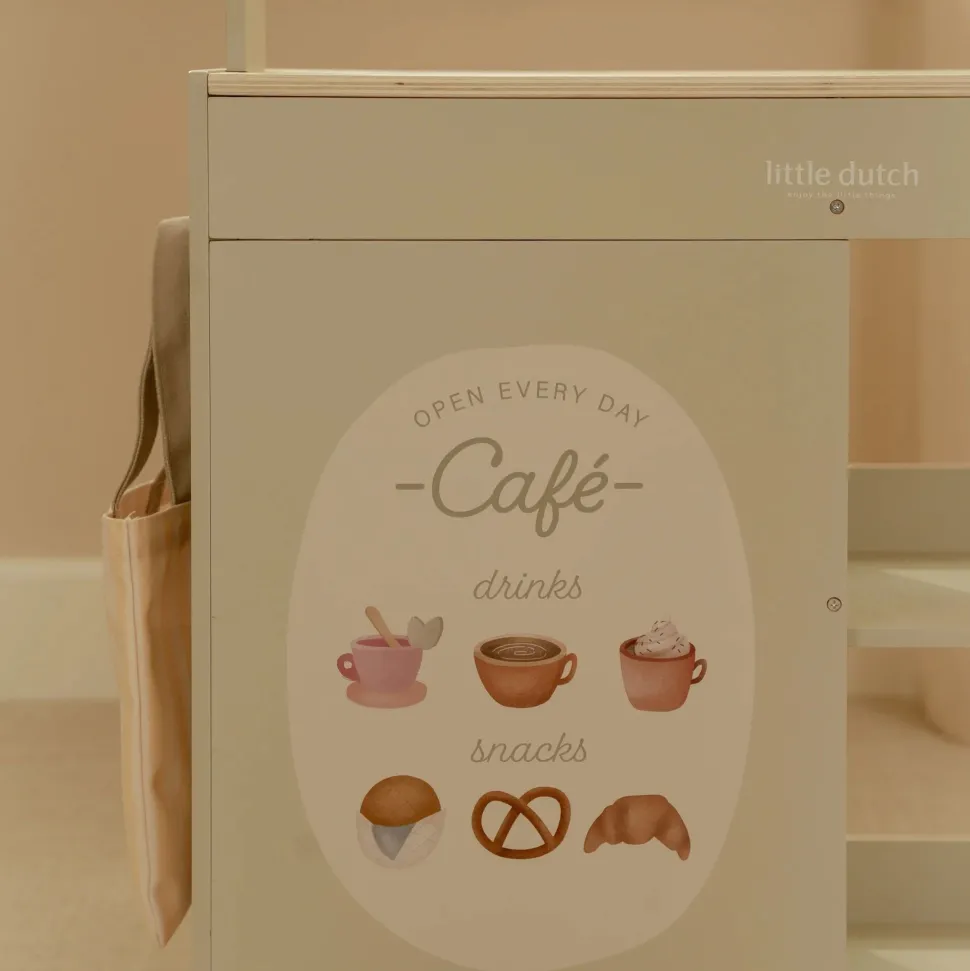 Houten marktkraam - Groen