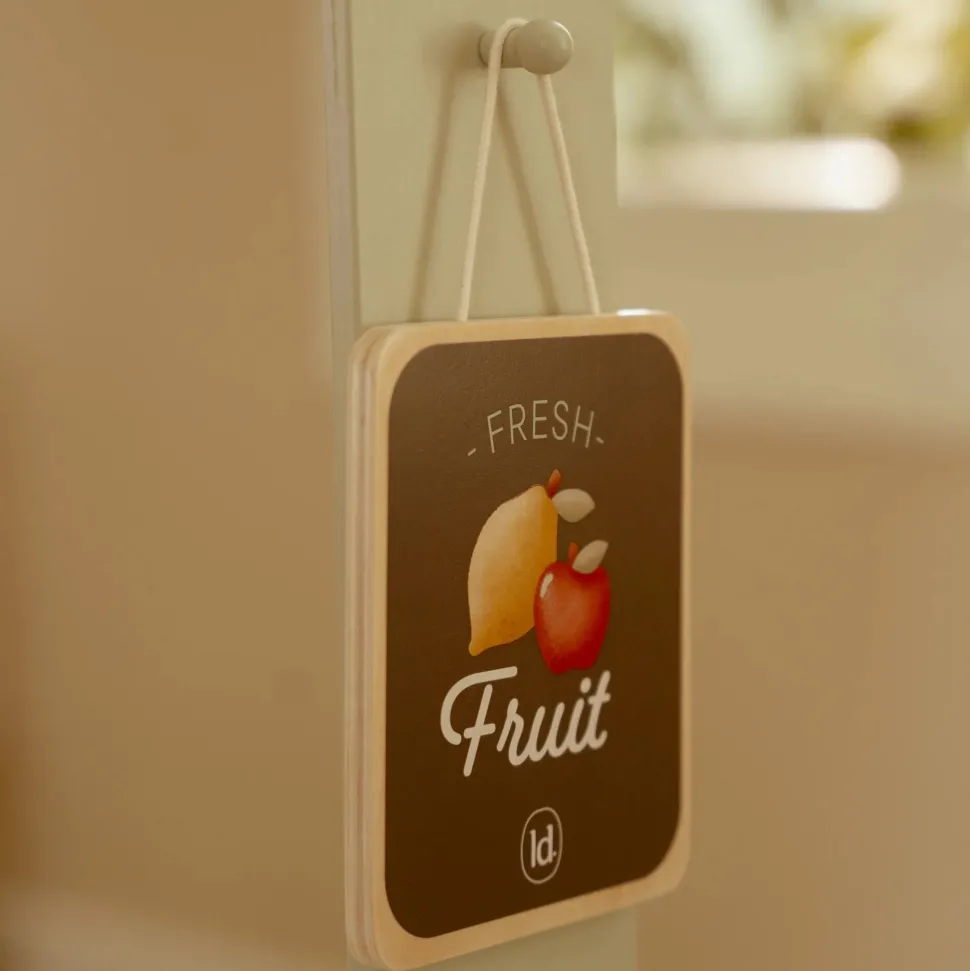 Houten marktkraam - Groen