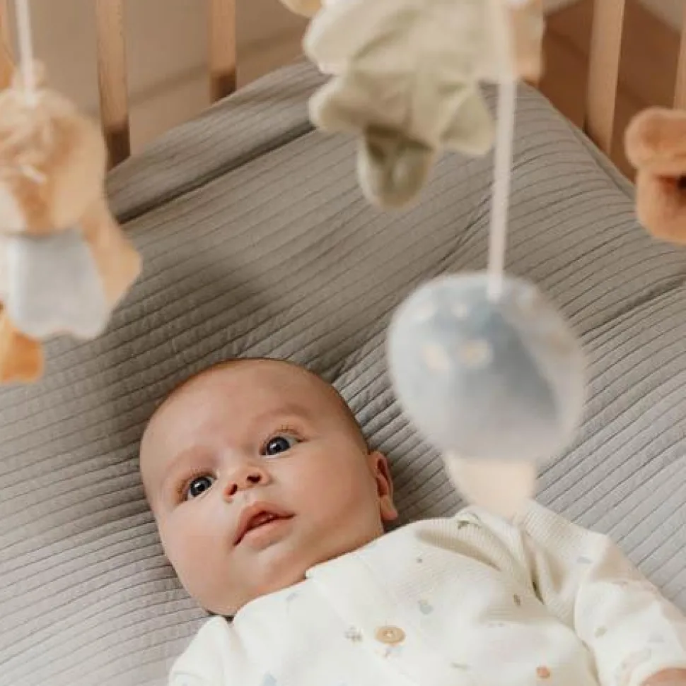 Houten Muziekmobiel - Blauw - Forest Friends