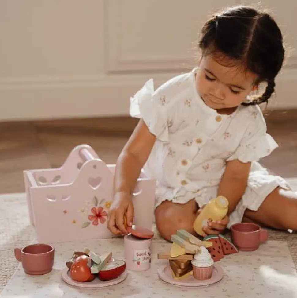 Houten Picknickset - Meerkleurig - Essentials