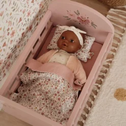 Houten poppenbedje - Roze - Essentials