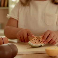 Houten snijfruit - Meerkleurig - Essentials