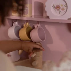 Houten speelkeuken - Roze