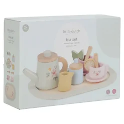 Houten theeservies - Meerkleurig - Essentials