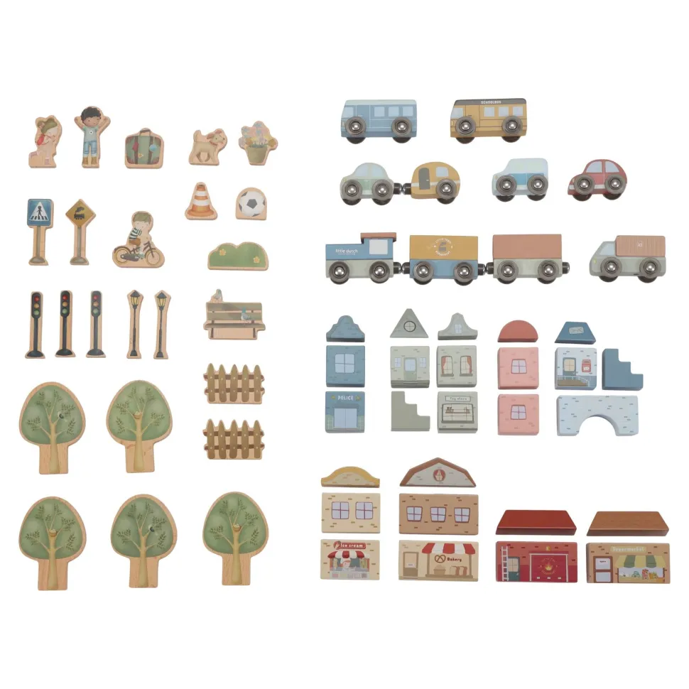 Houten treinbaan – XL – Essentials